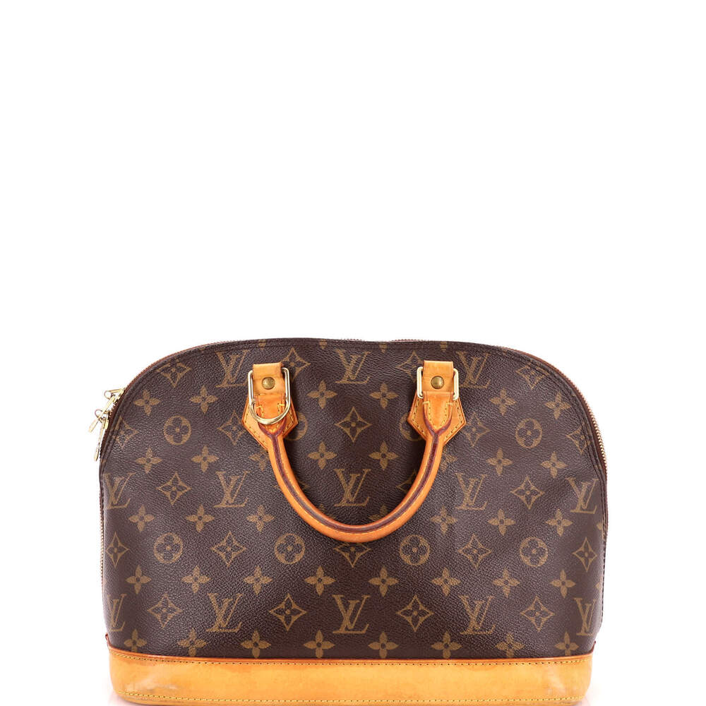 Louis Vuitton PM Vintage Alma Handbag Monogram Canvas